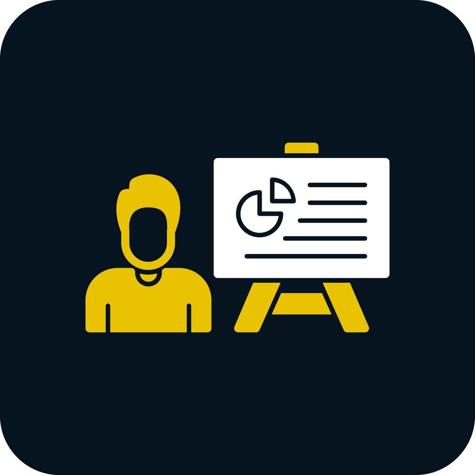 Presentation Vector Icon Design