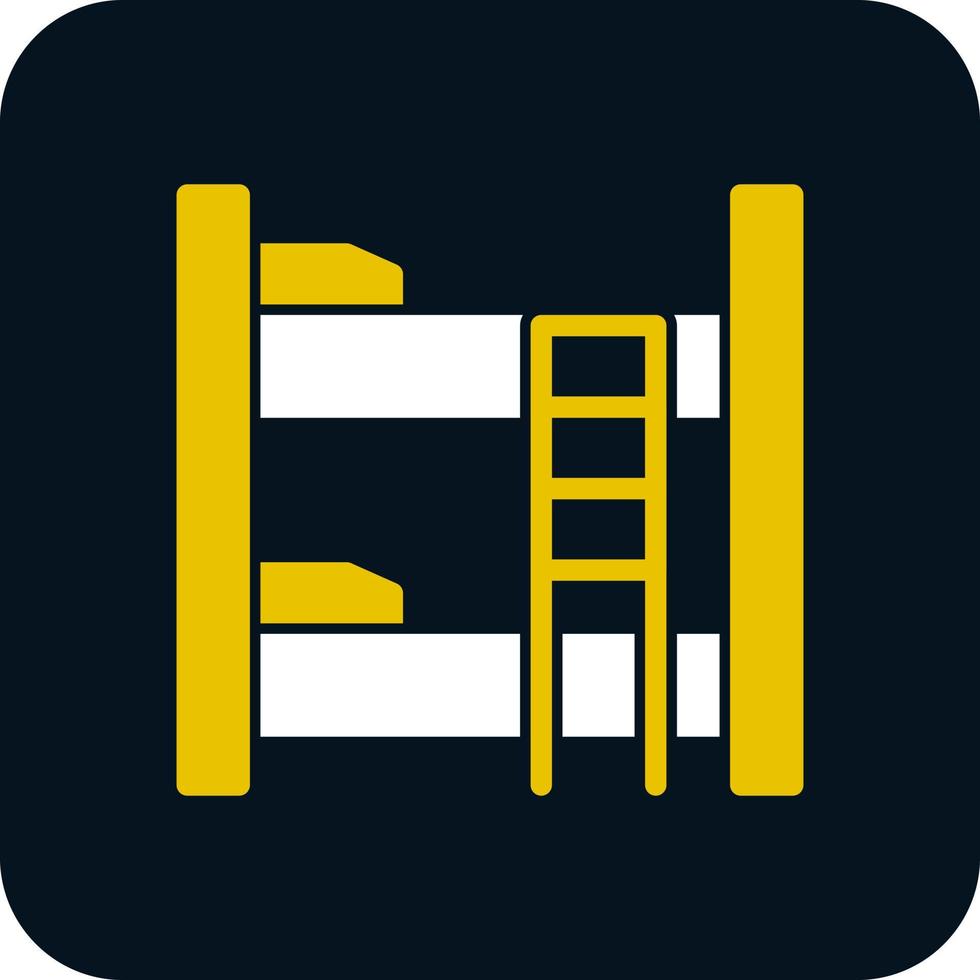 Bunk Vector Icon Design