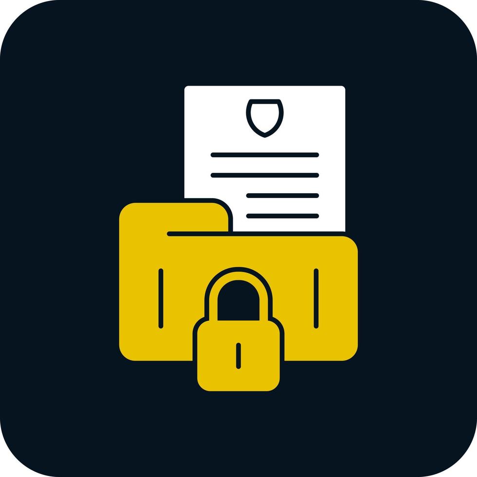 Confidential Vector Icon Design