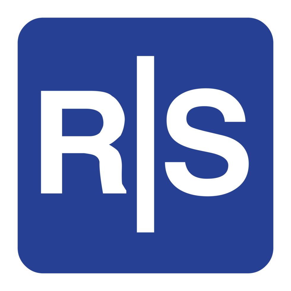 R S Sign on Transparent Background png