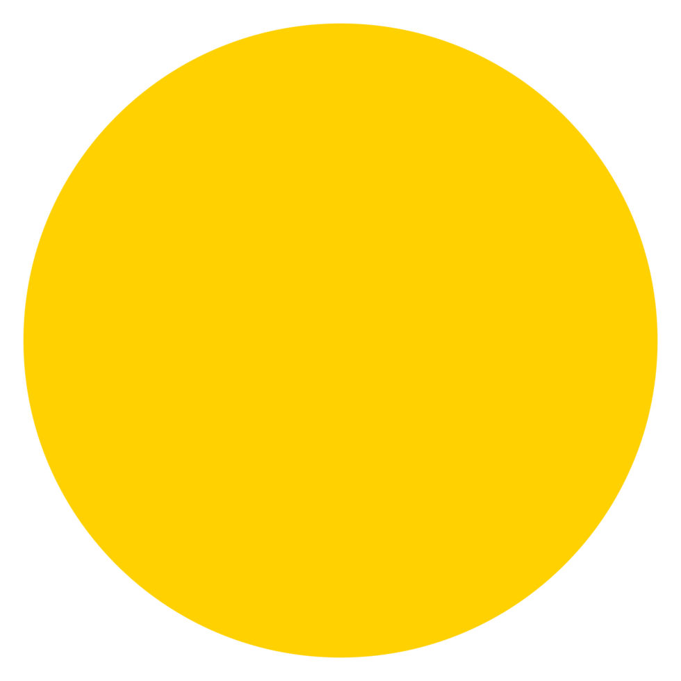 Geometric Circle Shape on a Transparent Background png