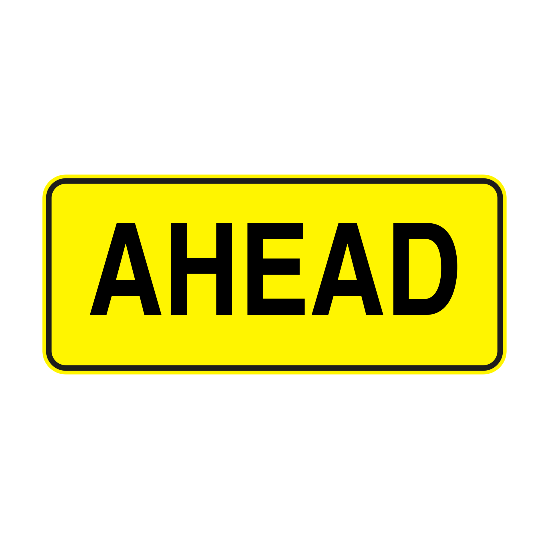 usa-road-sign-warning-sign-easy-to-modify-stock-illustration