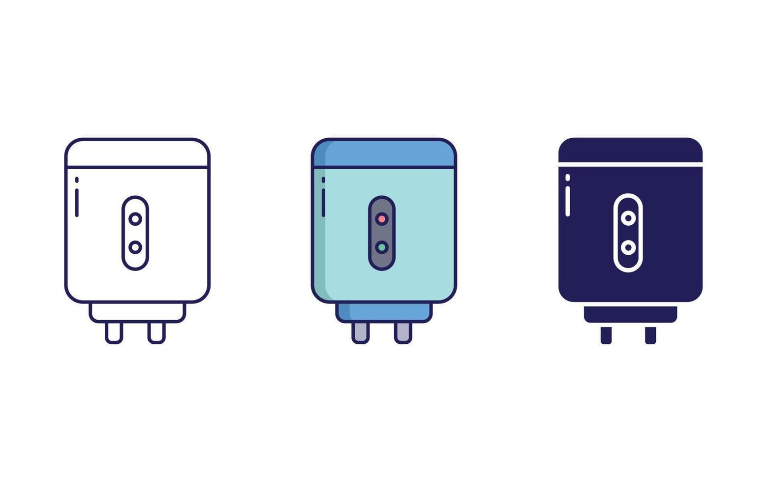 Water Heater icon vector