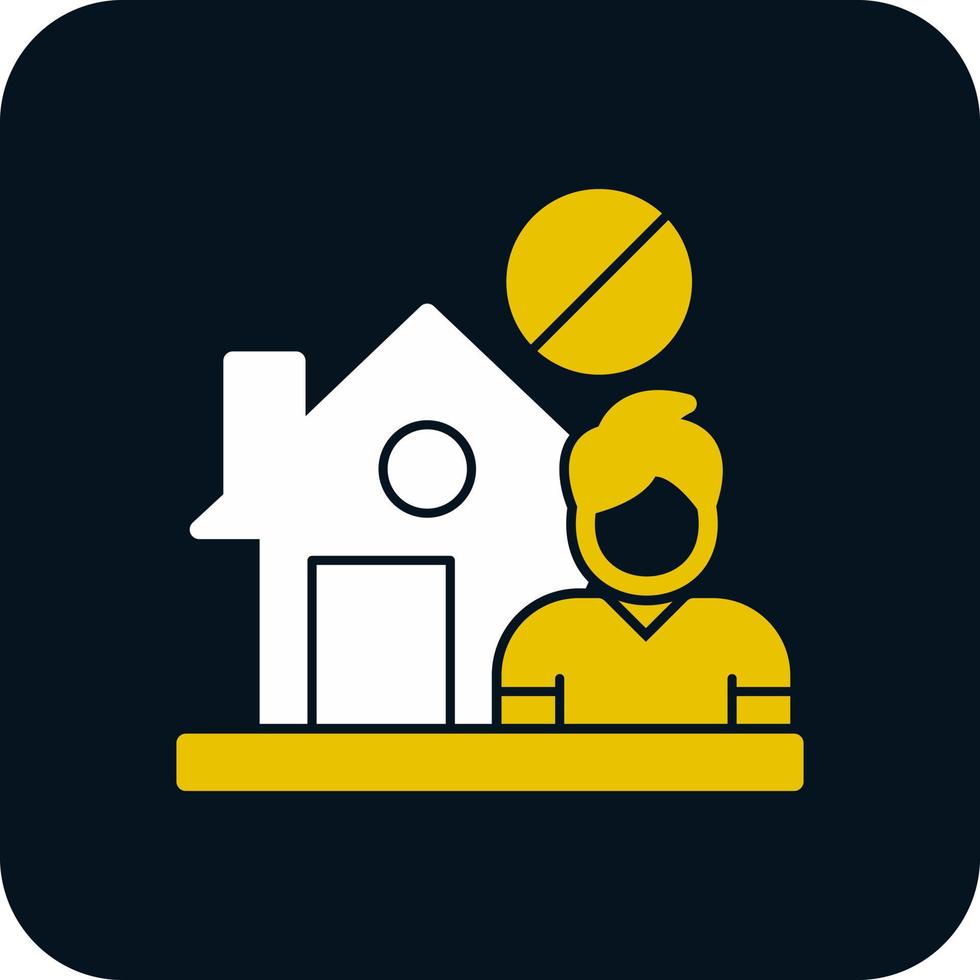 Homeless Vector Icon Design