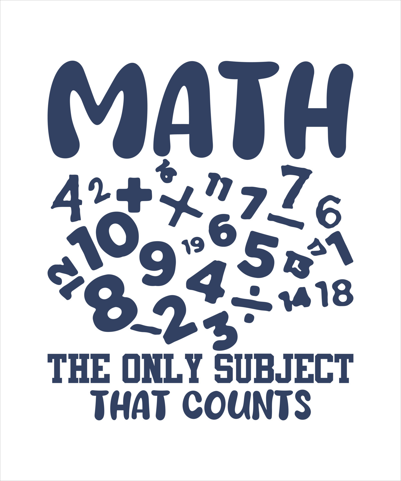 Math day logo vector tshirt design 20907484 Vector Art at Vecteezy