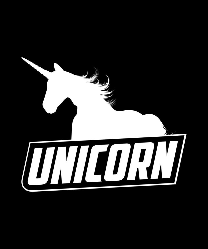 brillar me gusta un unicornio ilustración vector camiseta diseño