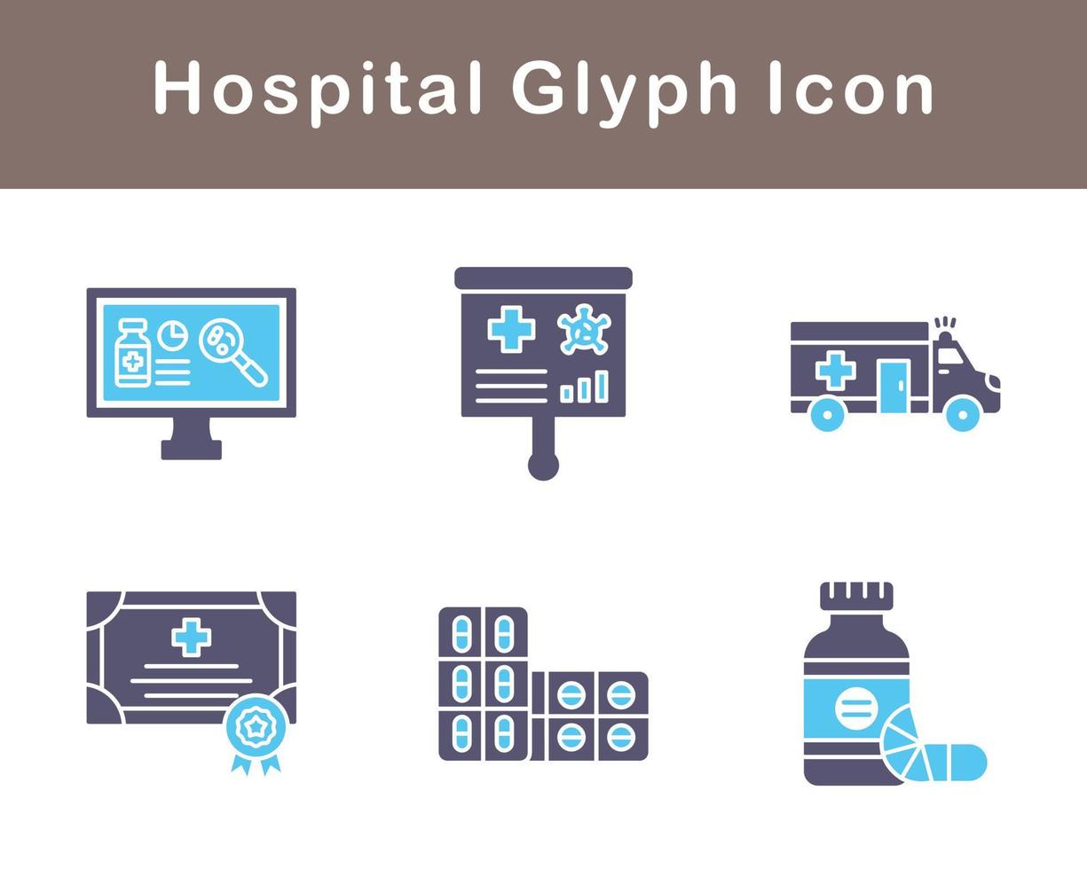 Hospital Vector Icon Set