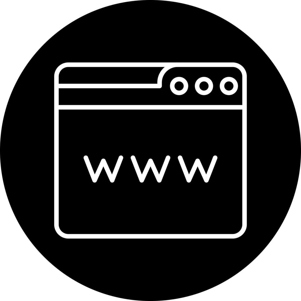 Web Browser Vector Icon