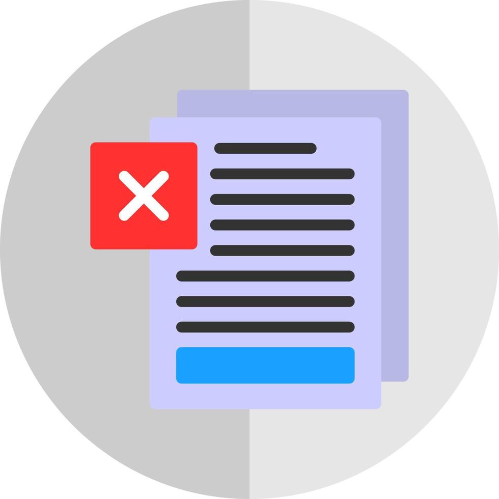 Dissatisfaction Vector Icon Design