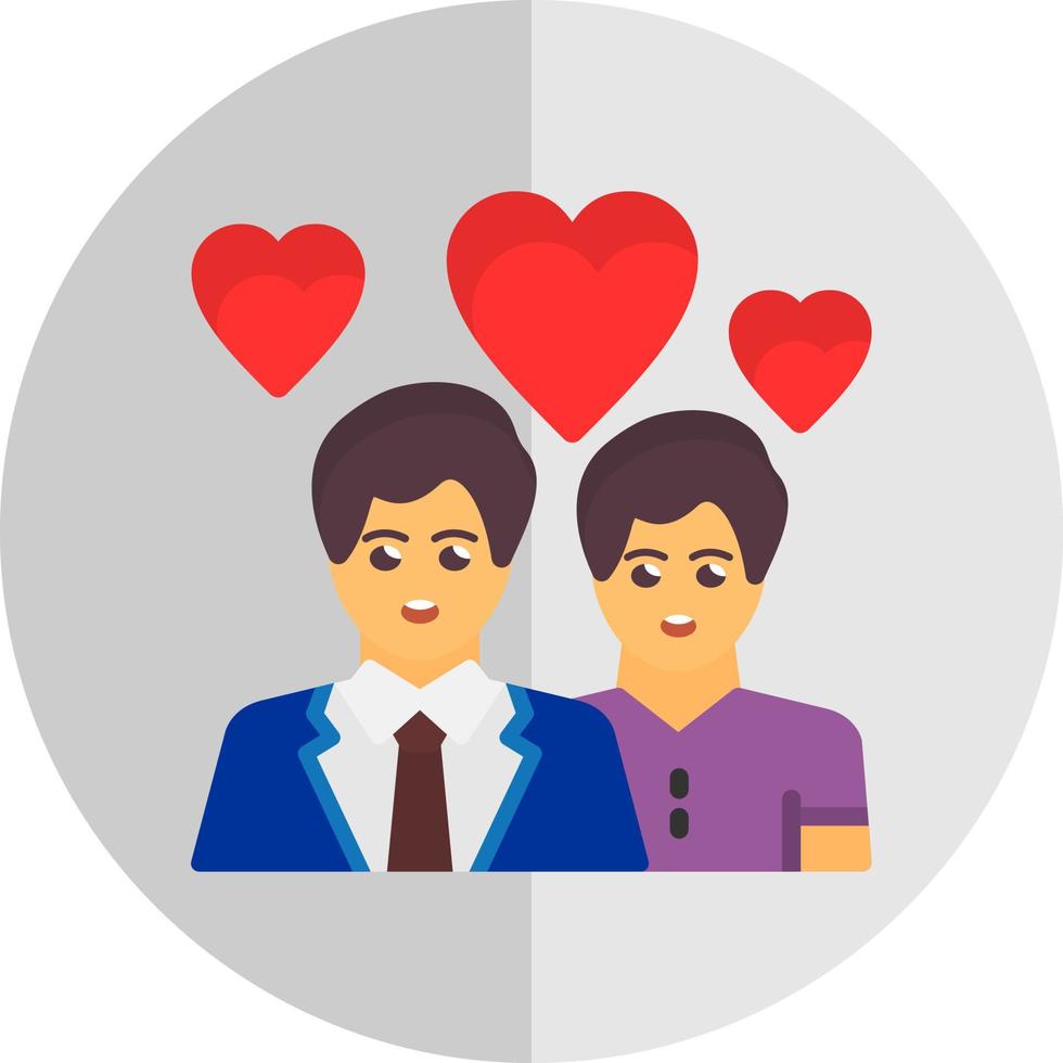 Relationship Vector Icon Design