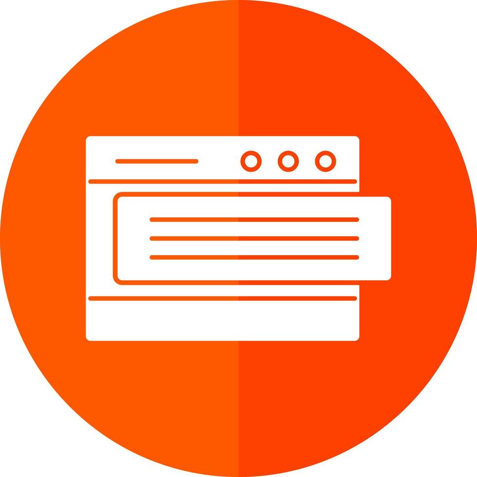 Blogger Vector Icon Design