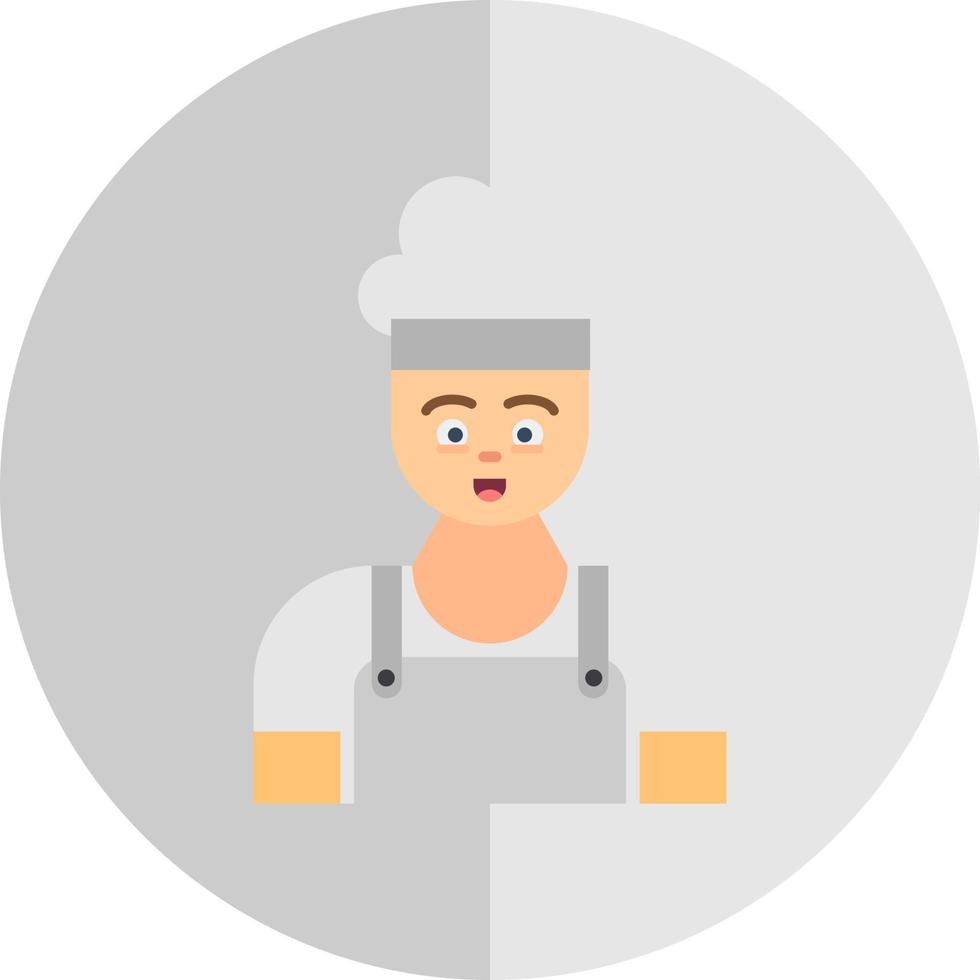 diseño de icono de vector de chef