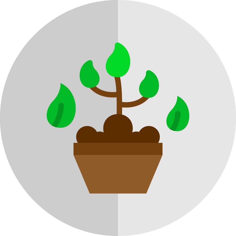 diseño de icono de vector de plantación