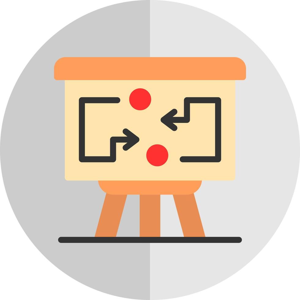 Workflow Vector Icon Design