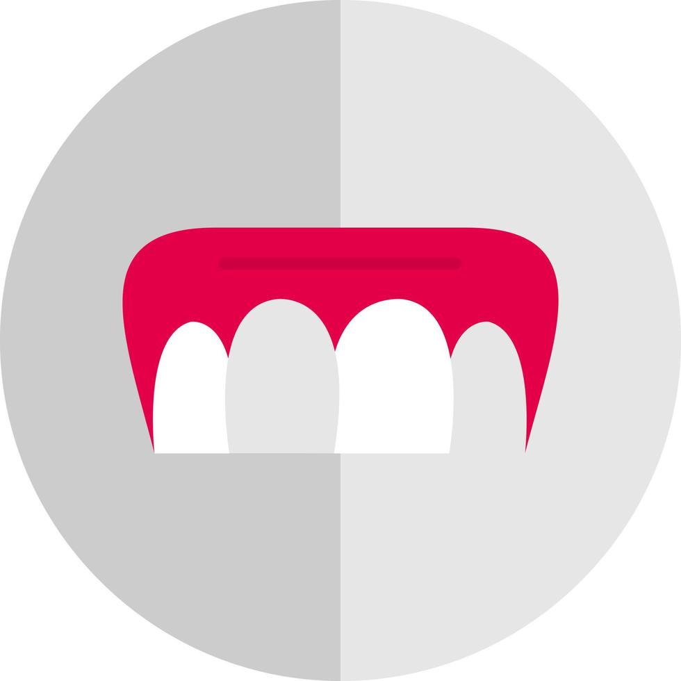 Incisor Vector Icon Design