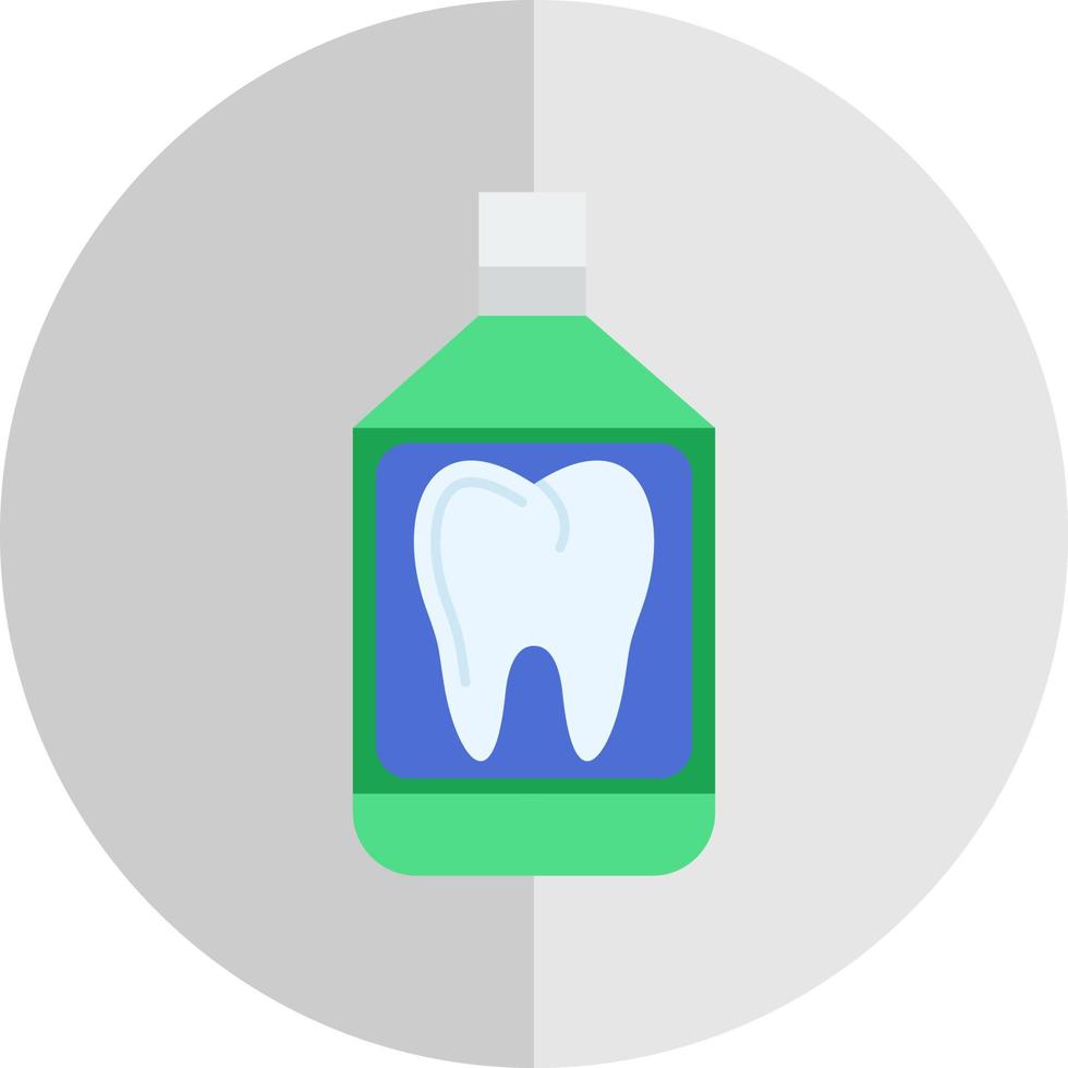 Mouthwash Vector Icon Design