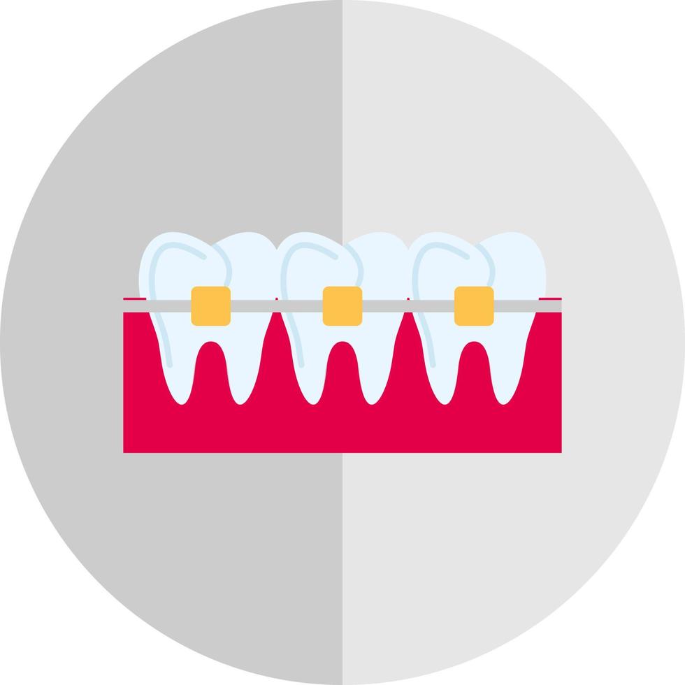 Braces Vector Icon Design