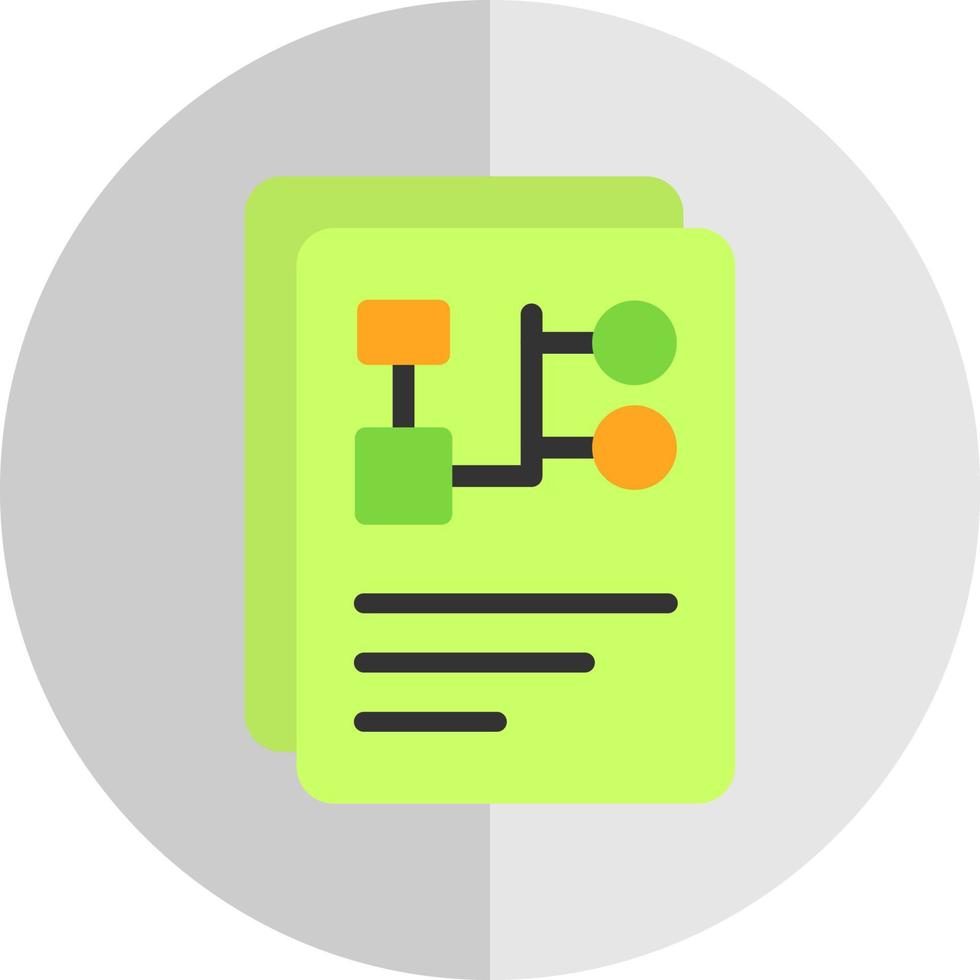 Workflow Vector Icon Design