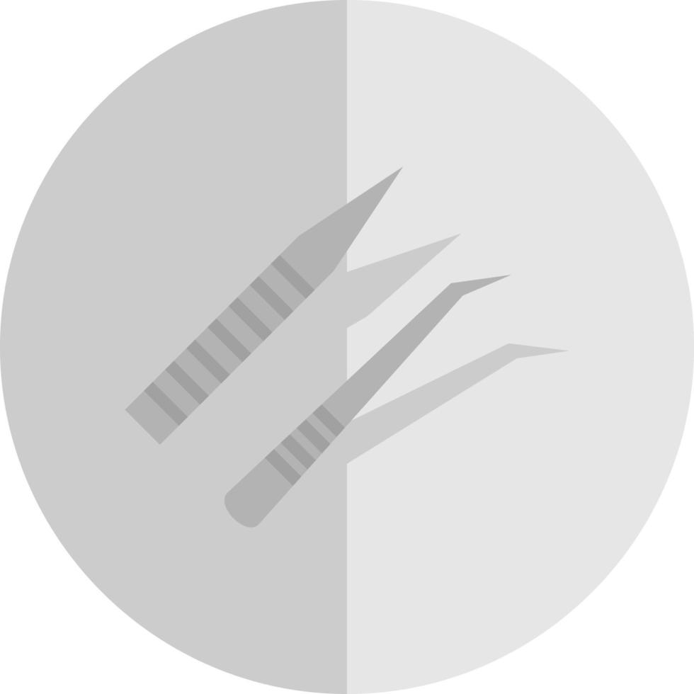 Tweezers Vector Icon Design