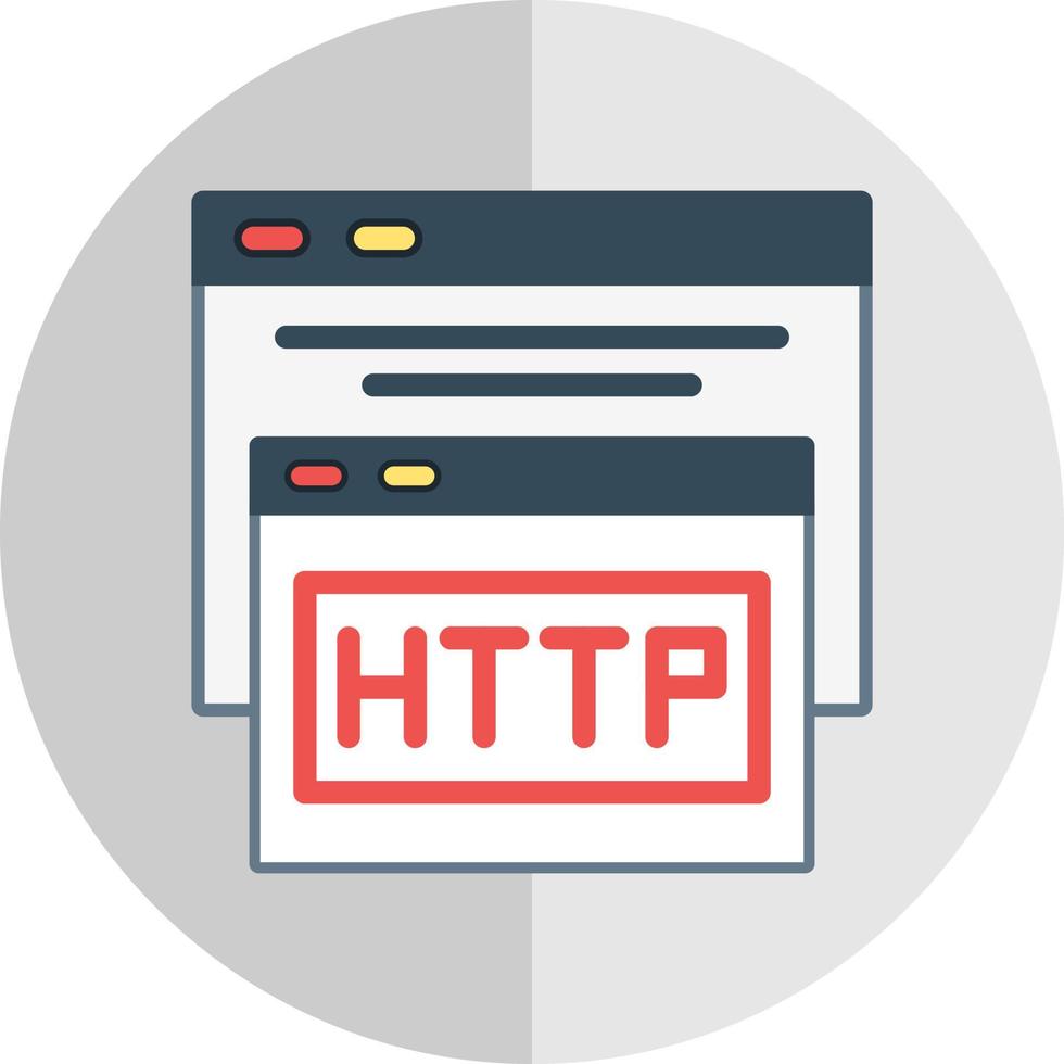 Http Vector Icon Design
