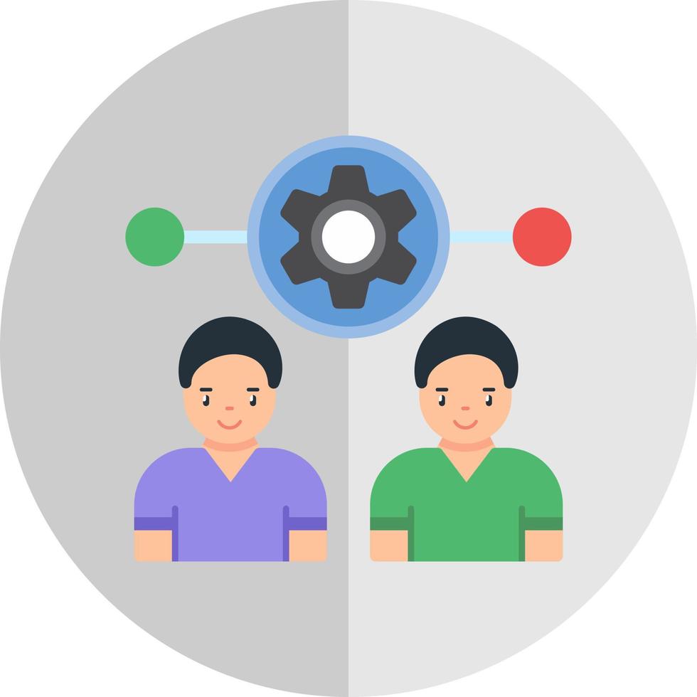 Hr Management Vector Icon Design