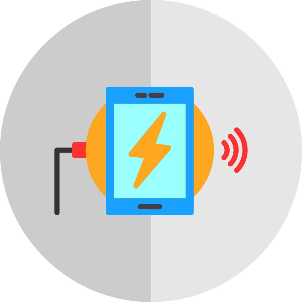 Wireless CHarger Vector Icon Design