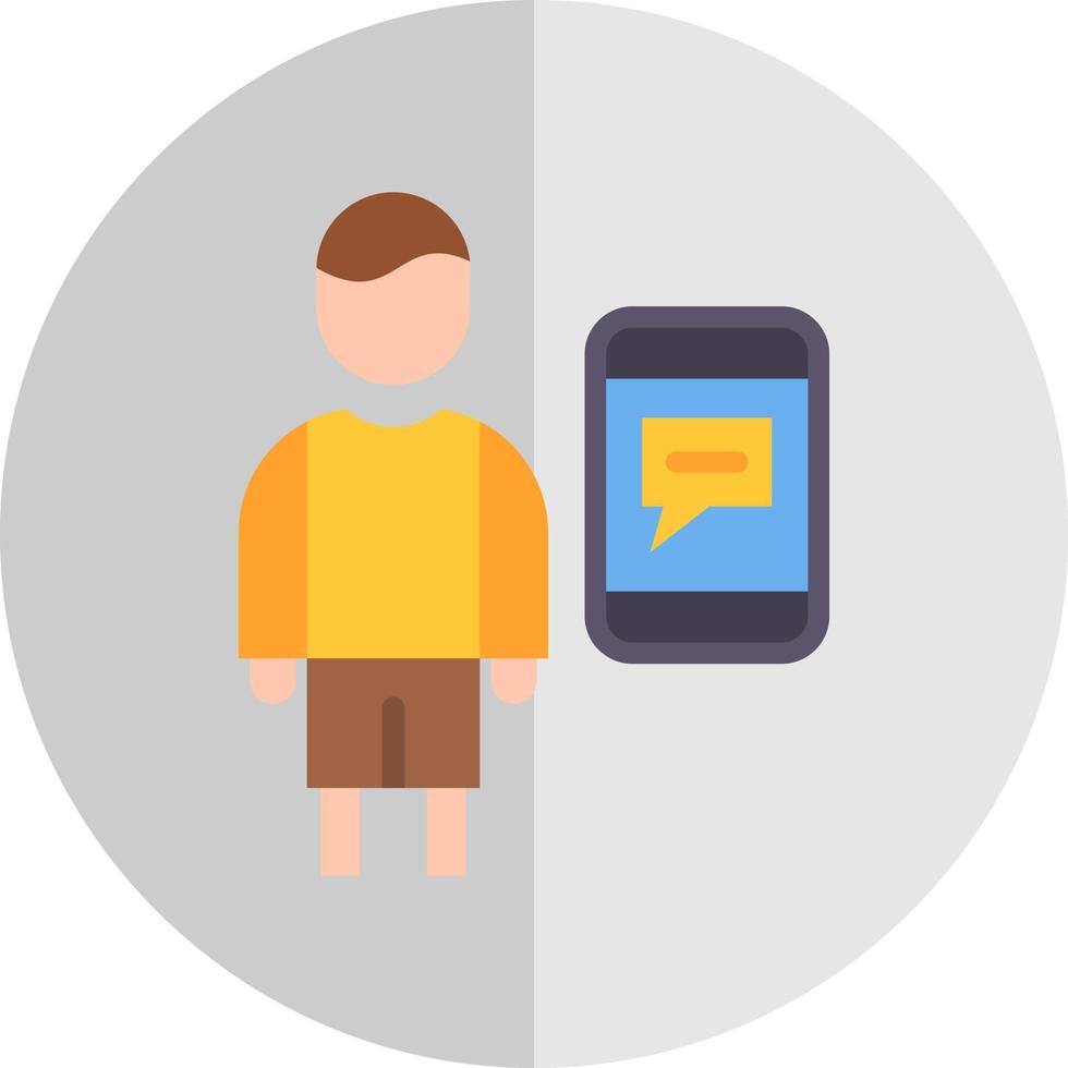 Influencer Vector Icon Design