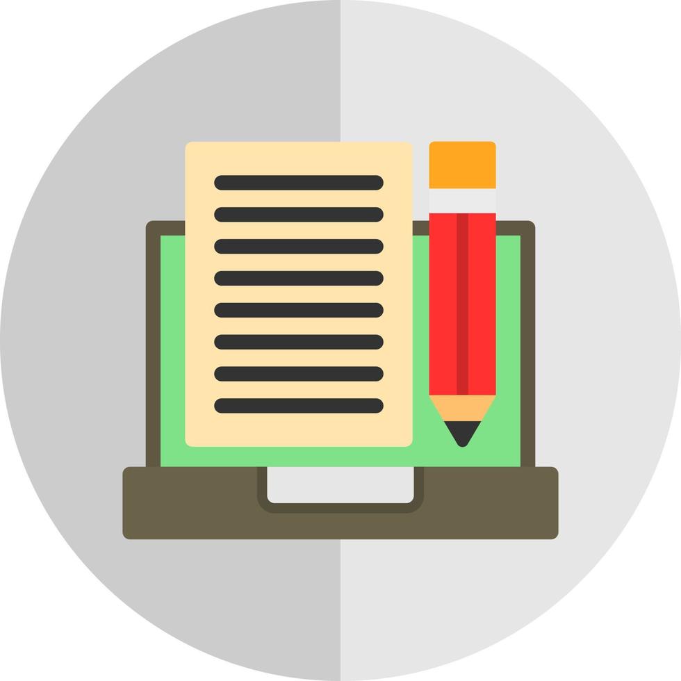 Copywriting Vector Icon Design