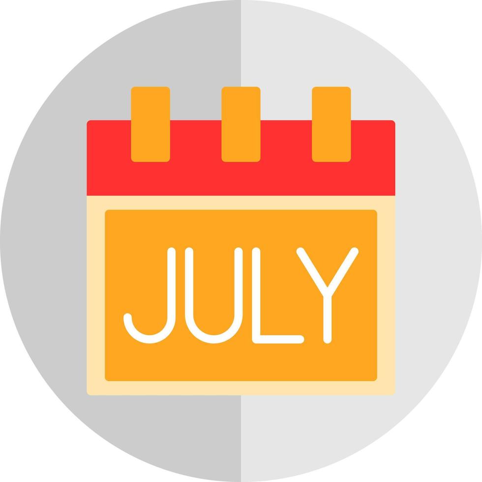 Month Vector Icon Design