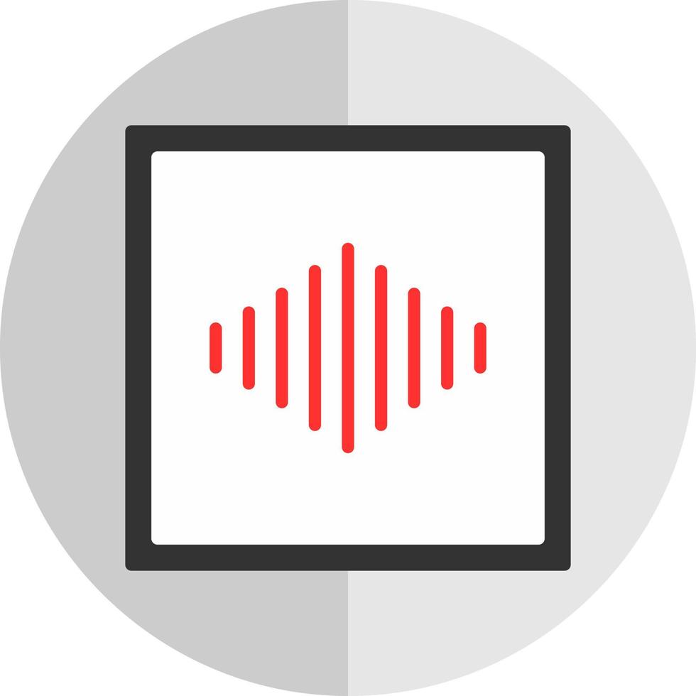 Sound Energy Vector Icon Design