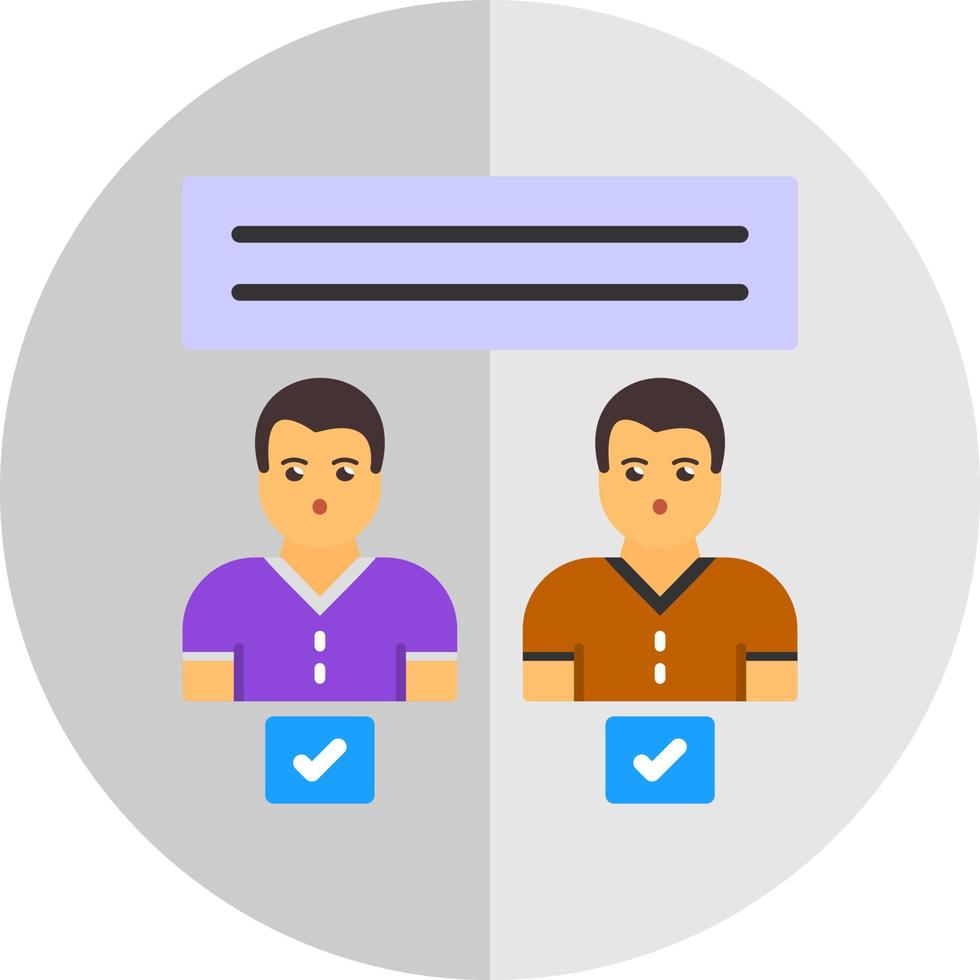 Identifiable Natural Person Vector Icon Design
