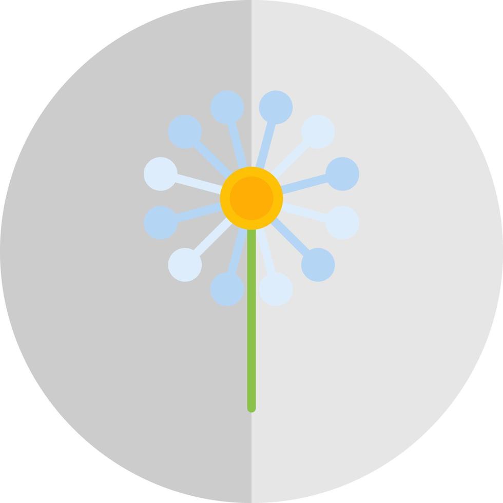 Dandelion Vector Icon Design