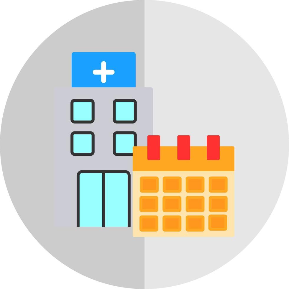 Hospital Vector Icon Design