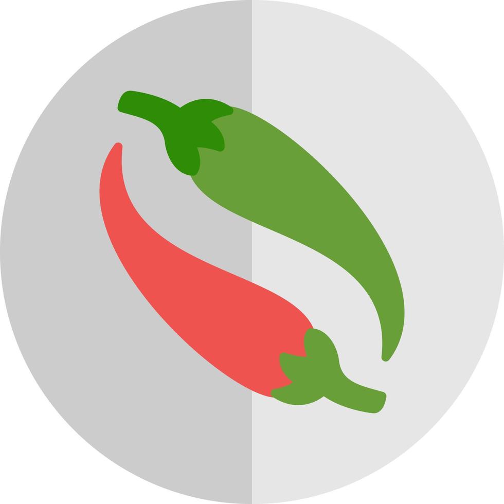 Chili Vector Icon Design