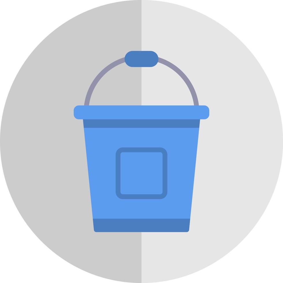 Bucket Vector Icon Design