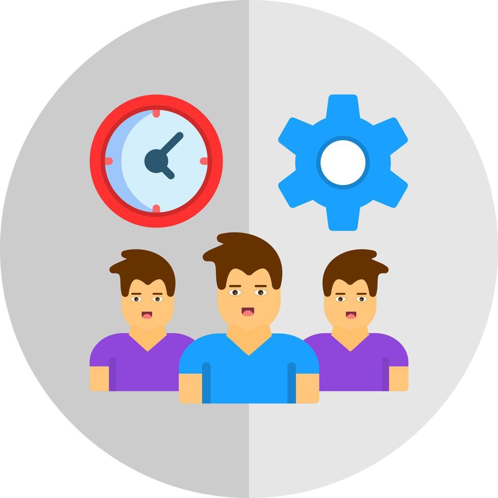 Teamwork Vector Icon Design