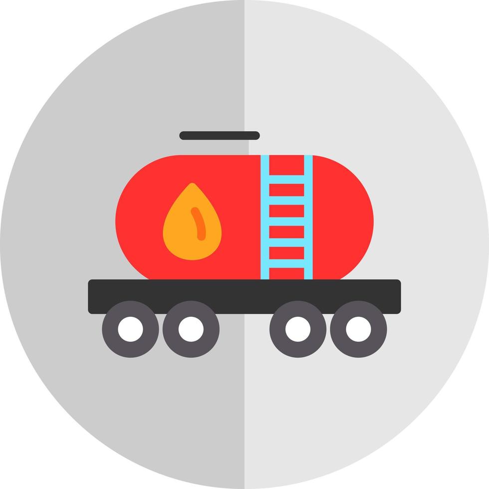 Fuel Tank Vector Icon Design