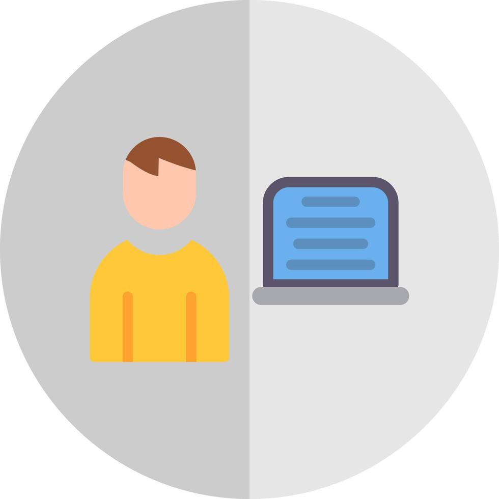 Programmer Vector Icon Design