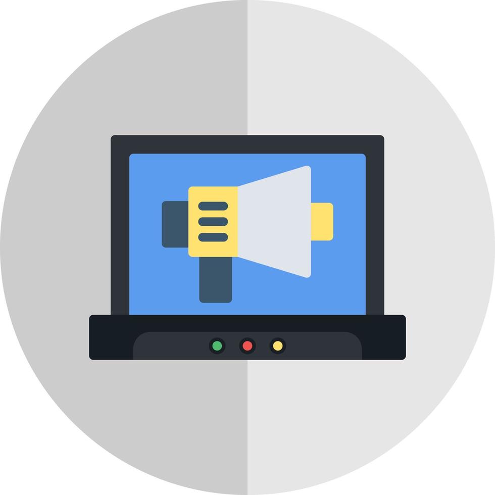 Online Pr Vector Icon Design