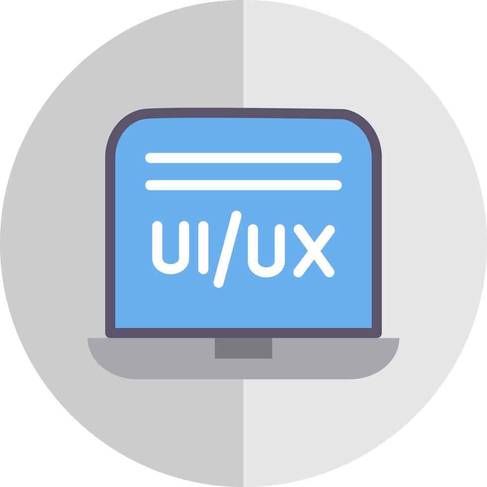Ui Ux Designer Vector Icon Design