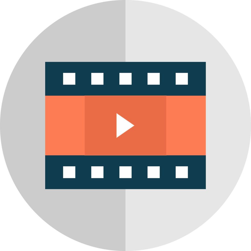 Video Editor Vector Icon Design