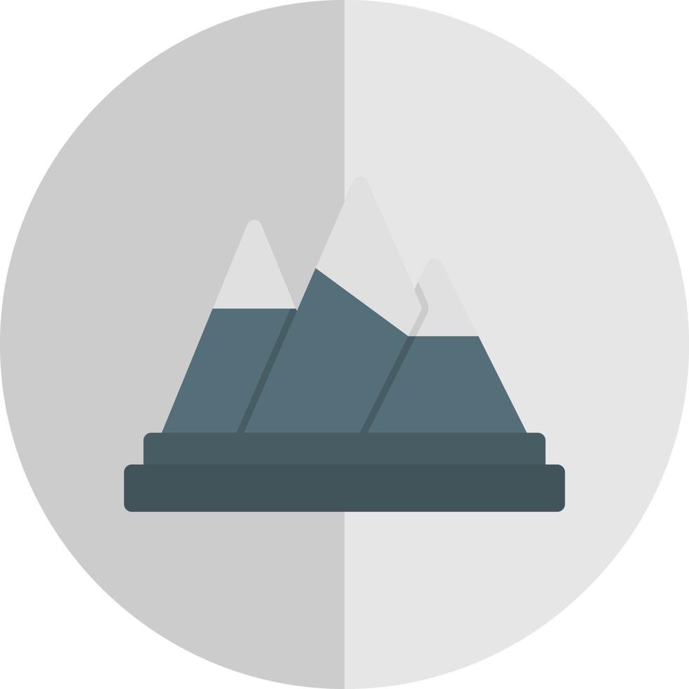 Mountains Vector Icon Design