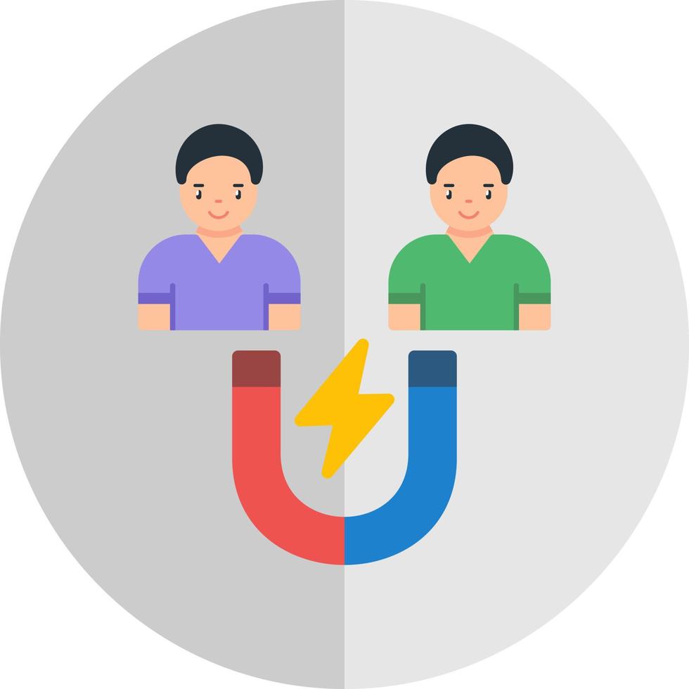 Candidates Attraction Vector Icon Design