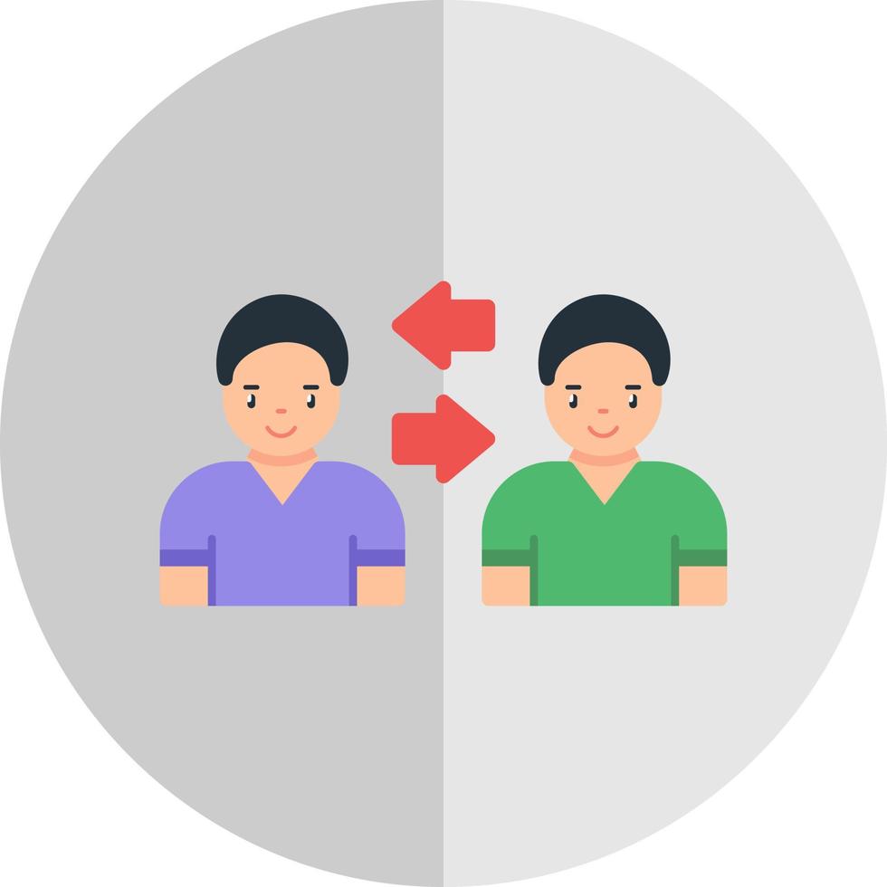 Change Management Vector Icon Design