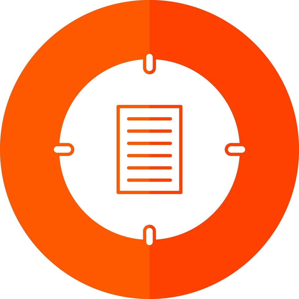 Contextual Targeting Vector Icon Design