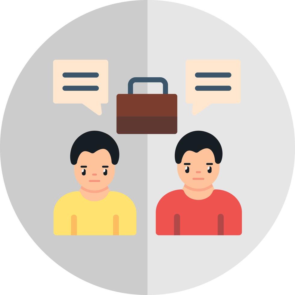 Business Dialog Vector Icon Design