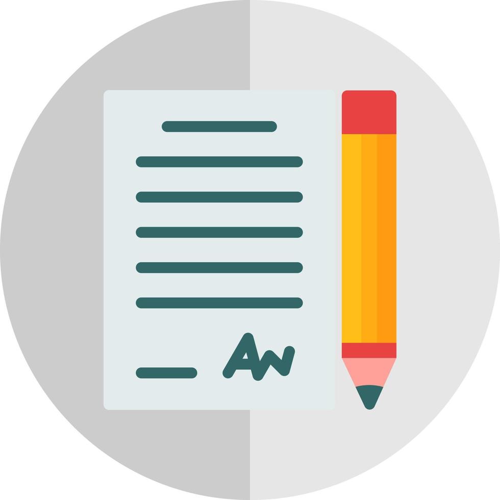 Contract Vector Icon Design
