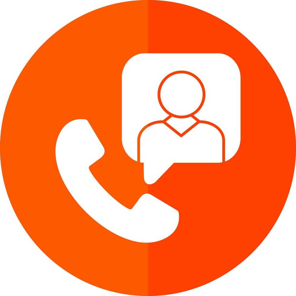 Cold Calling Vector Icon Design