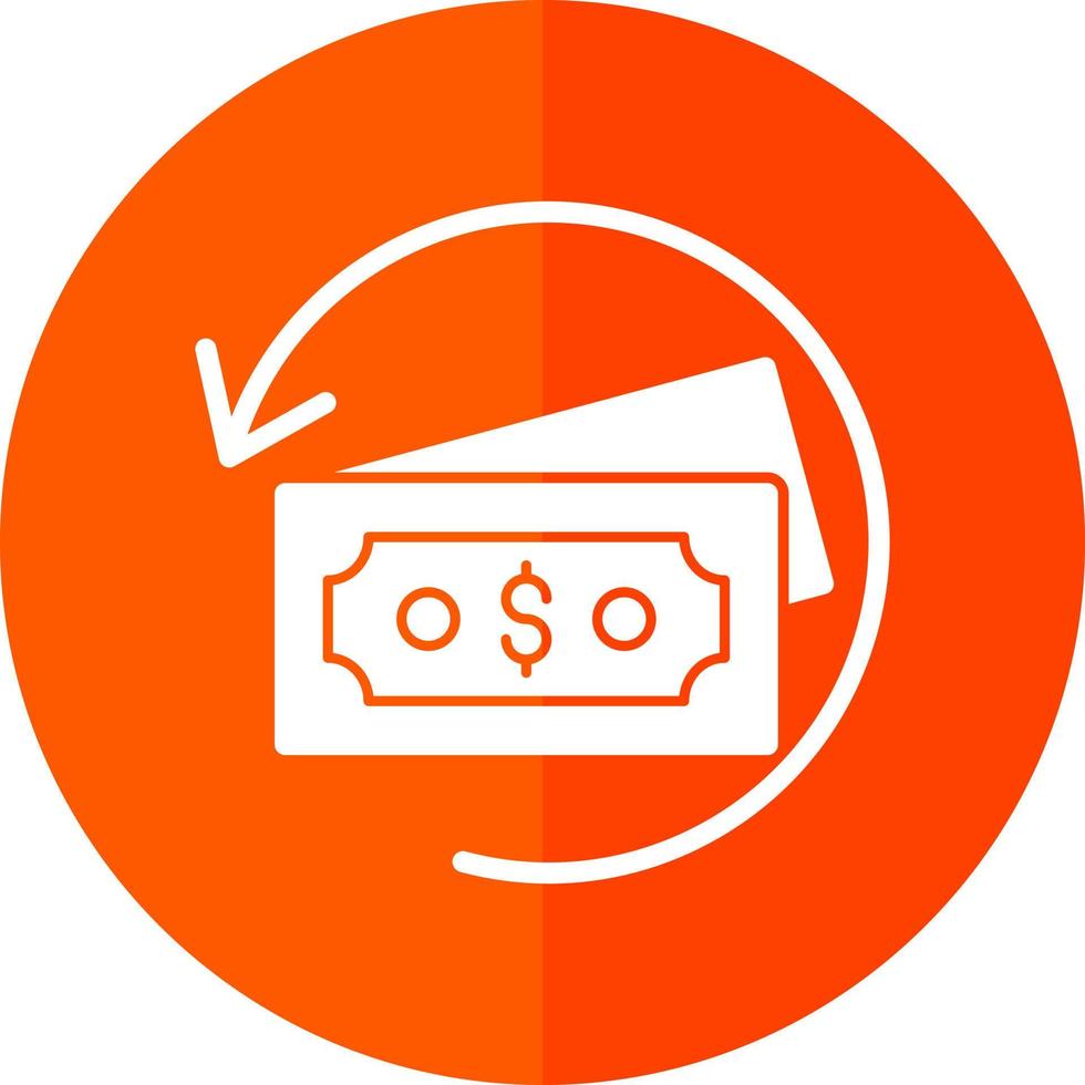Refund Vector Icon Design