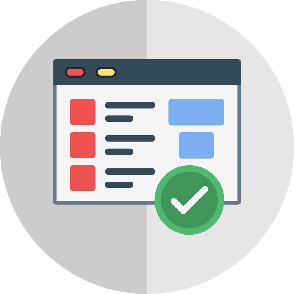 Featured Snippet Vector Icon Design